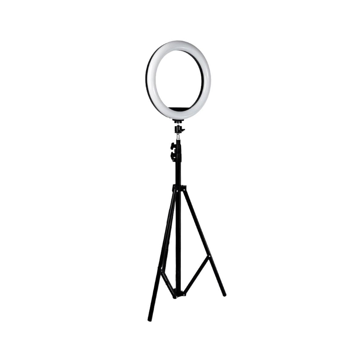 Лампа кольцевая NNM-26 26 см и штатив трипод 2,1 м Black (NNM26 и Tripod)