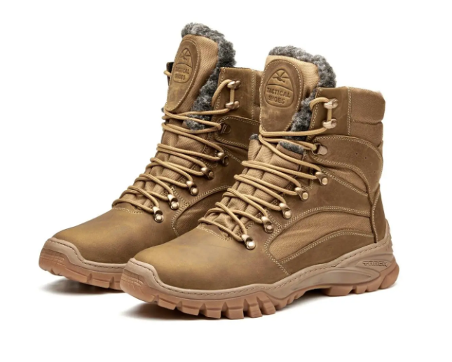 Ботинки мужские зимние на меху р. 38 Койот - фото 2