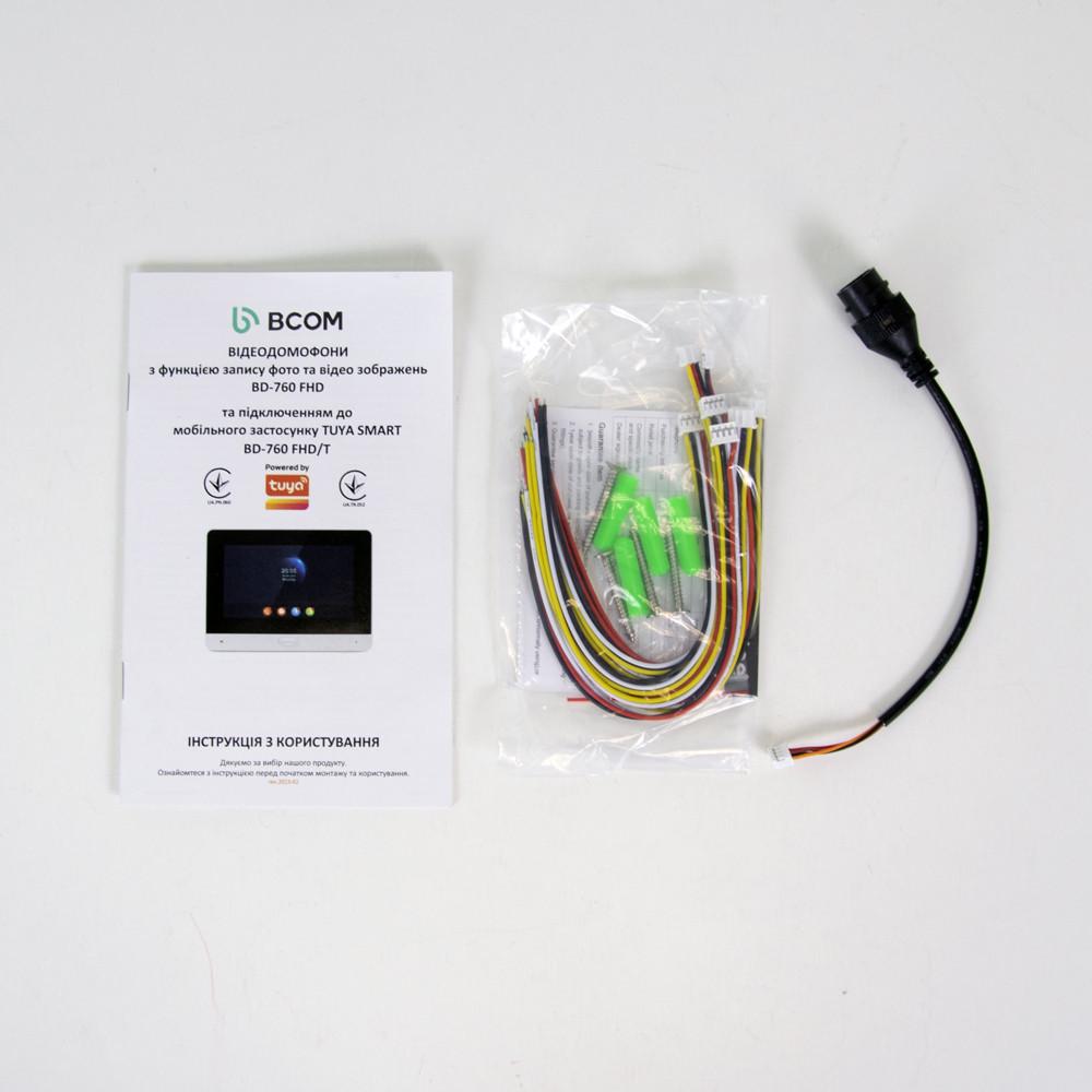 Видеодомофон BCOM Wi-Fi 7" BD-760FHD/T Black (2034324646) - фото 5 Видеодомофон BCOM Wi-Fi 7" BD-760FHD/T Black (2034324646) - фото 5