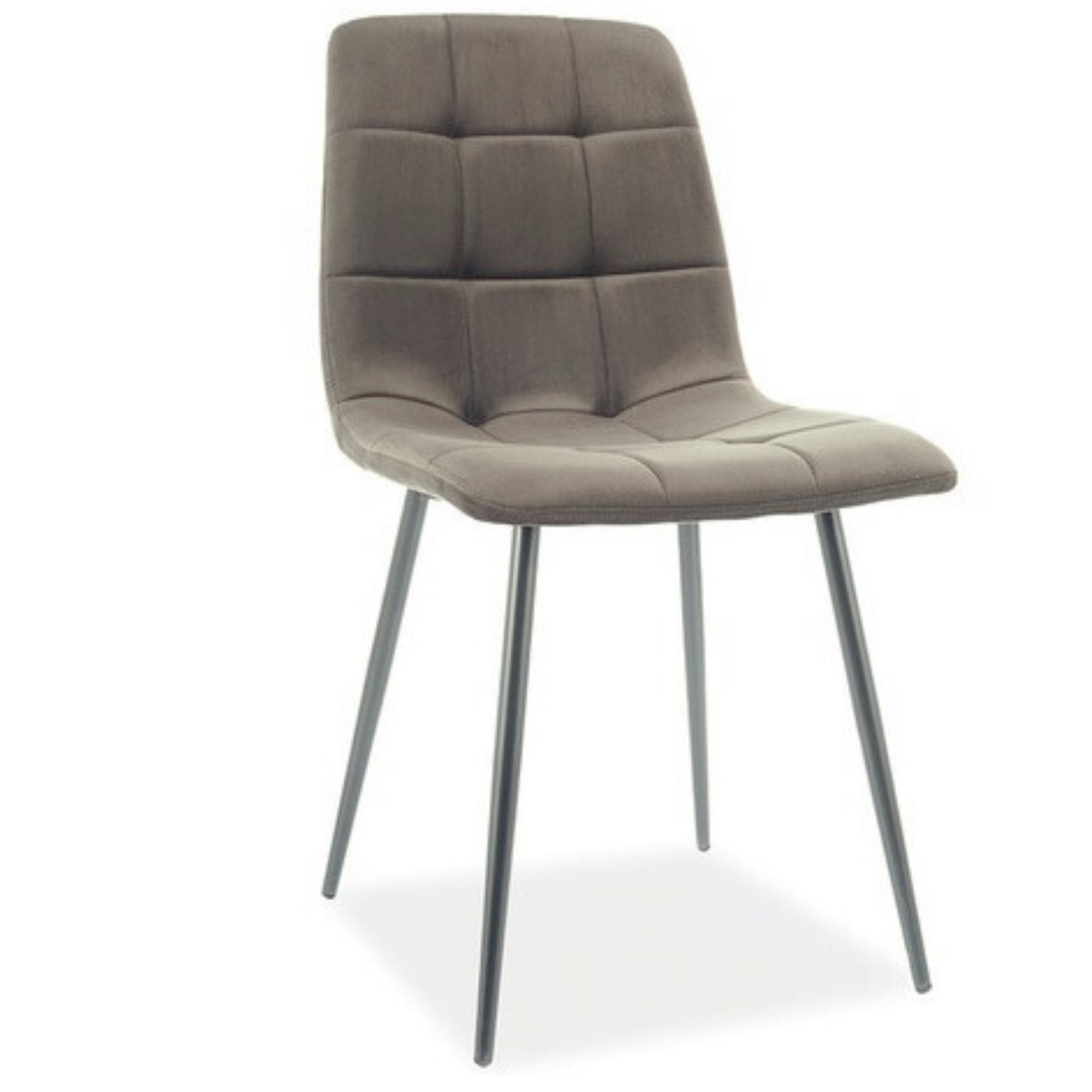 Стул Intarsio Mia Черный/Темно-бежевый - фото 1 Стул Intarsio Mia Черный/Темно-бежевый - фото 1