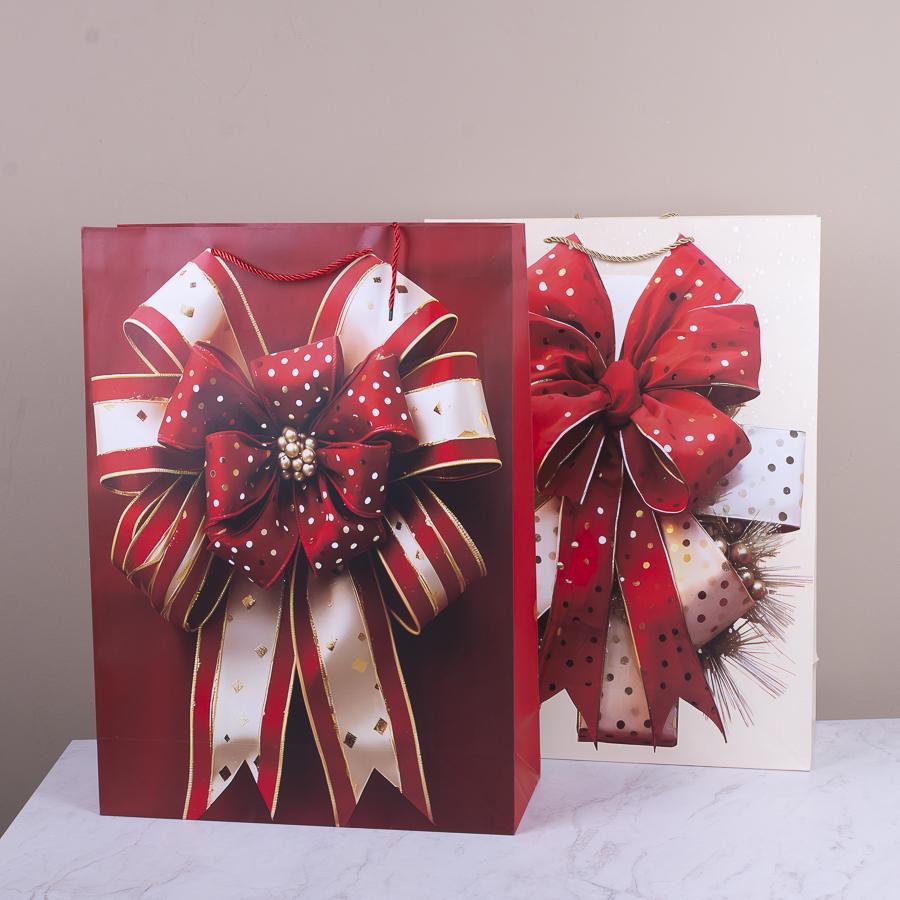 Подарочный пакет Бантики XL 55x40x15 см (4993-5)