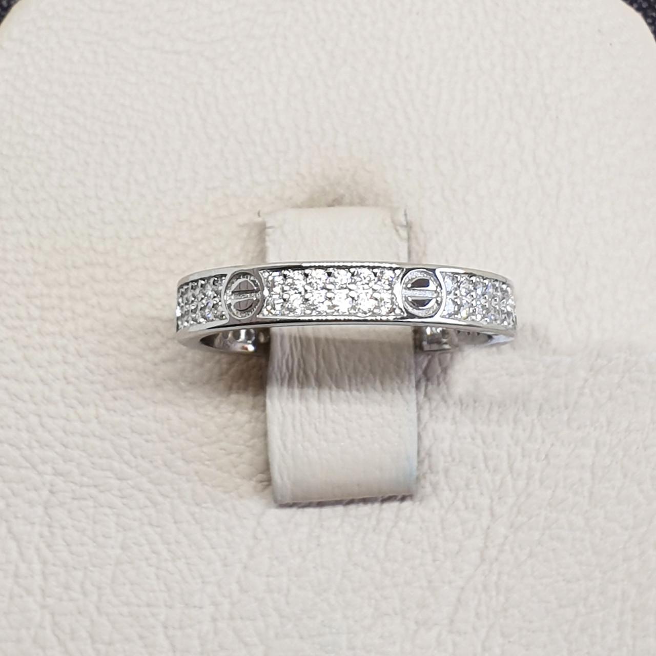 Кольцо серебряное с кубическим цирконием р. 16,5 2,35 г (1567458596)