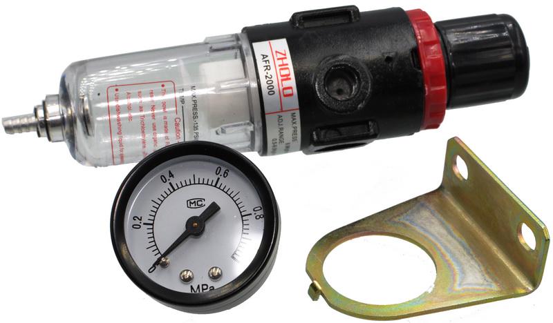 Редуктор и влагоотделитель AFR-2000 компрессора (комп039)