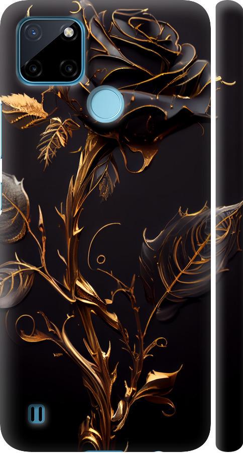 Чехол на Realme C21Y Роза 3 (5552m-2472-42517) Чехол на Realme C21Y Роза 3 (5552m-2472-42517)