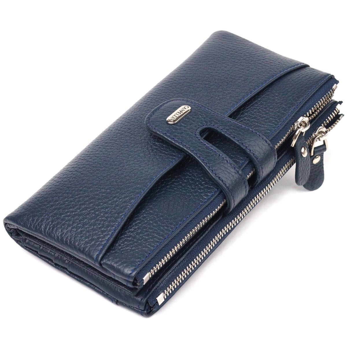 Кошелек женский CANPELLINI Wallet 21635 кожа Синий
