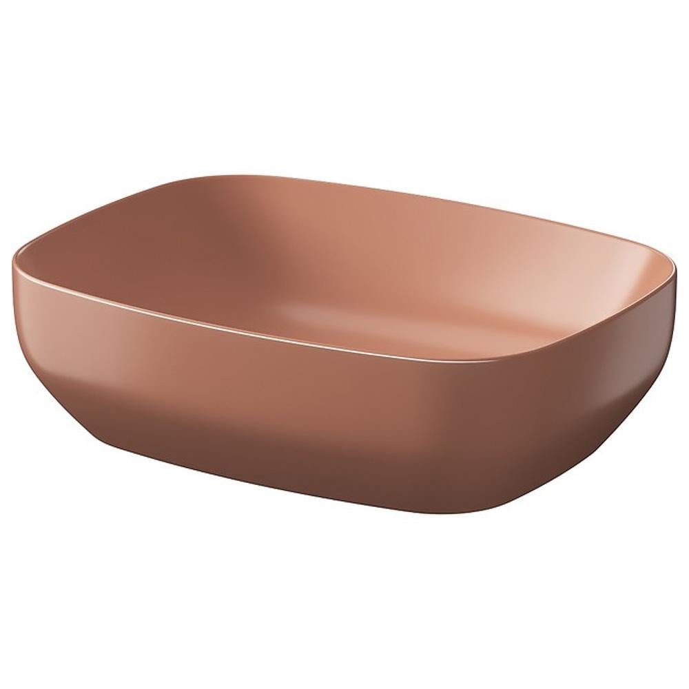 Умывальник накладной Cersanit Larga CCWT1001596401 500x385x135 мм Оранжевый (235875)