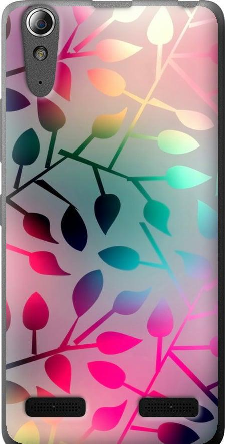Чехол на Lenovo K3 (K30-t) Листья (2235u-114-42517)