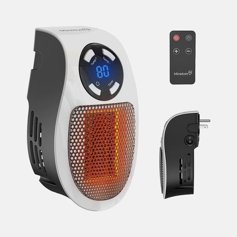 Обігрівач портативний Portable Heater 500W з пультом та дисплеєм