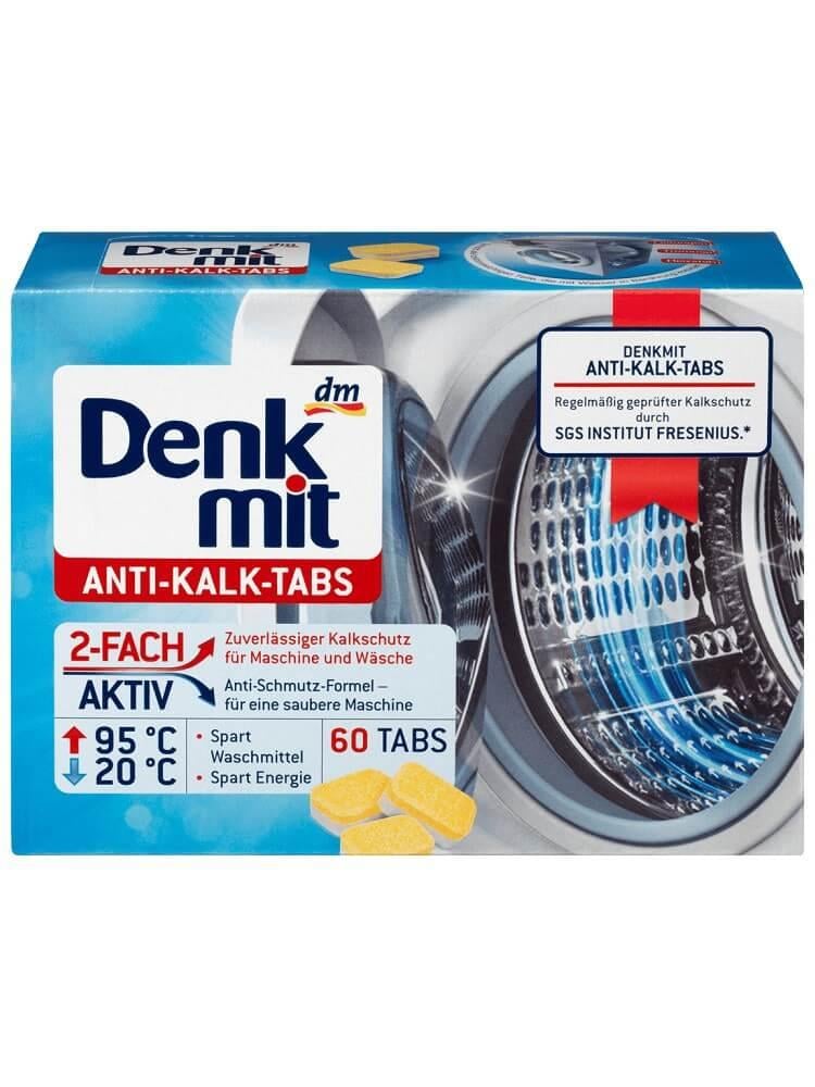 Таблетки для чистки пральних машин Denkmit Antikalk 1 шт. (4010355485915) - фото 1