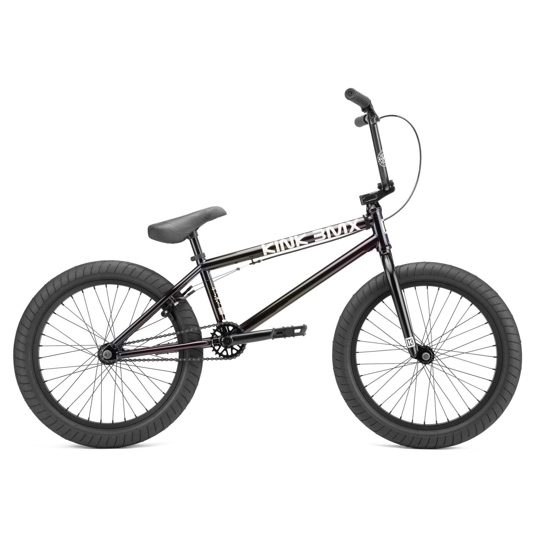 Велосипед KINK BMX LAUNCH 2022 Gloss Iridescent 20" Black (FRD.039669)