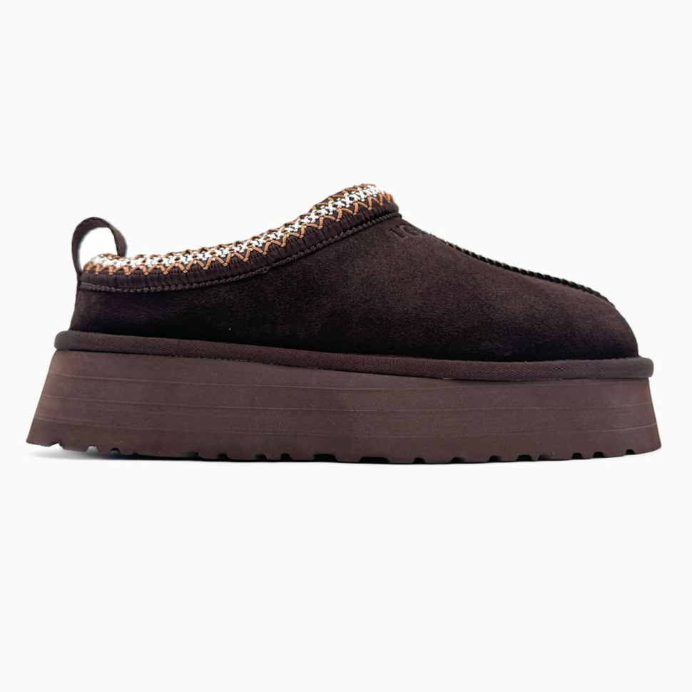 Уги жіночі UGG Slipper Tazz Platform Chocolate р. 39 Темно-коричневий (16391)