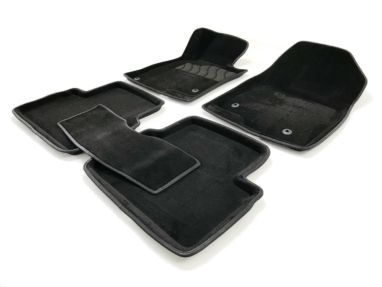 Коврики в салон ворсовые 3D Seintex Mazda 3 2013- 5 шт. Черный 86350