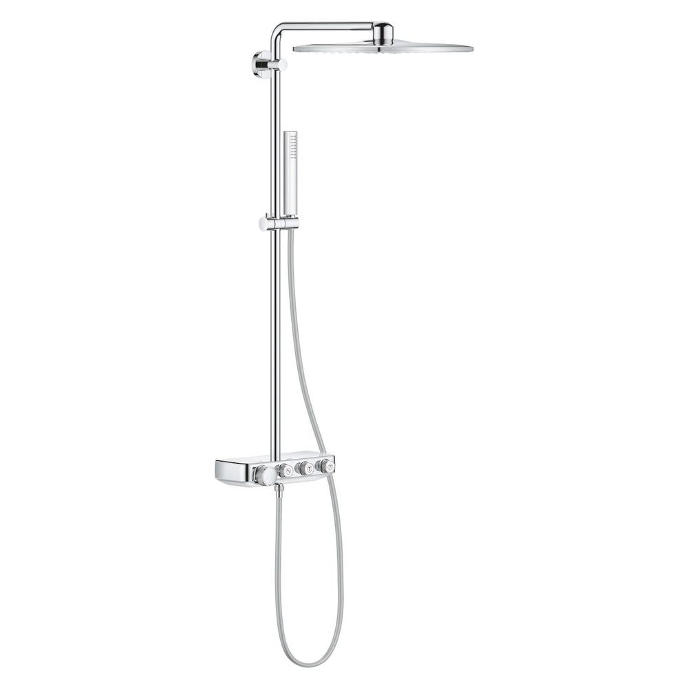 Душова система з термостатом Grohe Euphoria SmartControl 26508000 Хром (111407)