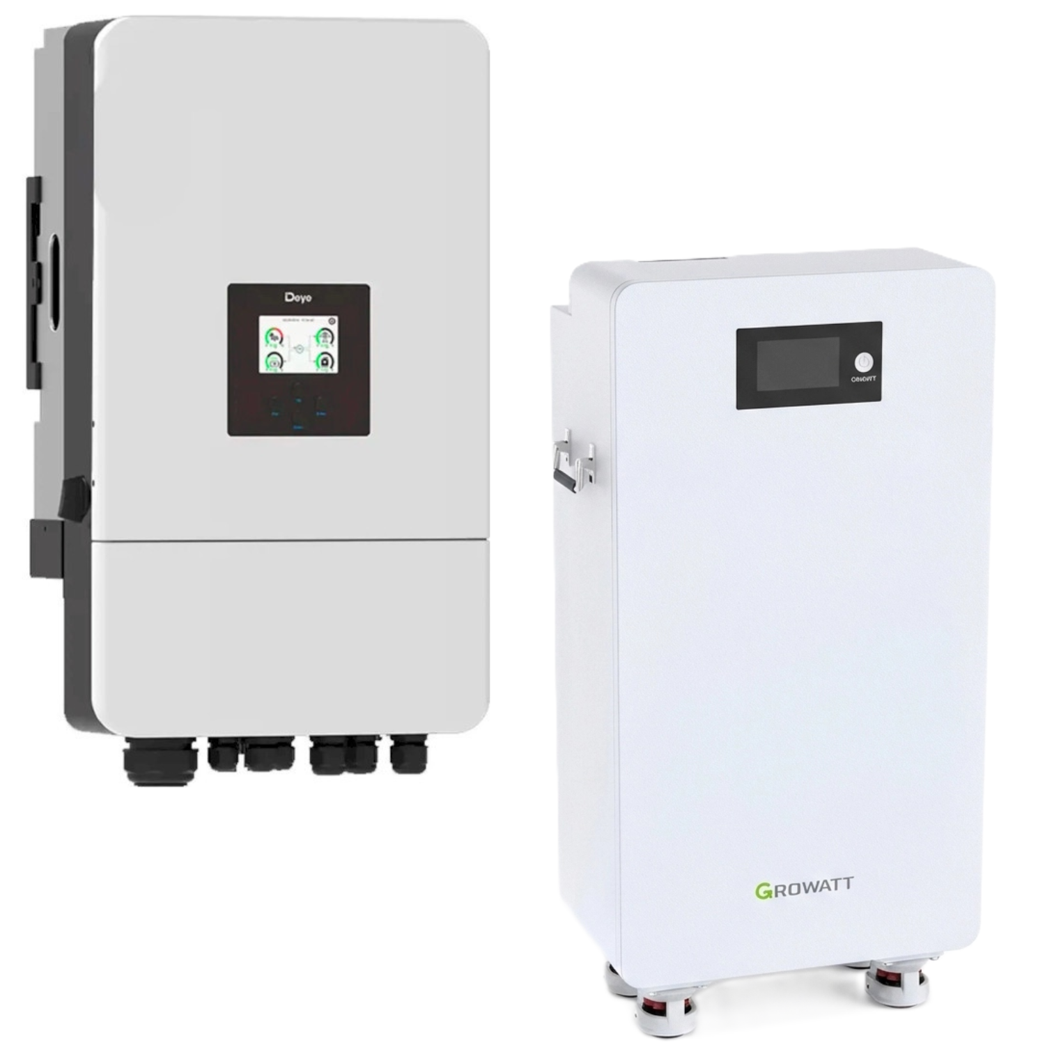 Комплект автономного энергоснабжения Deye SUN-10K-SG05LP3-EU 10 кВт 3-фазный и Growatt HOPE 16.0LM-A1 LiFePO4 16 кВт·ч (36944174)