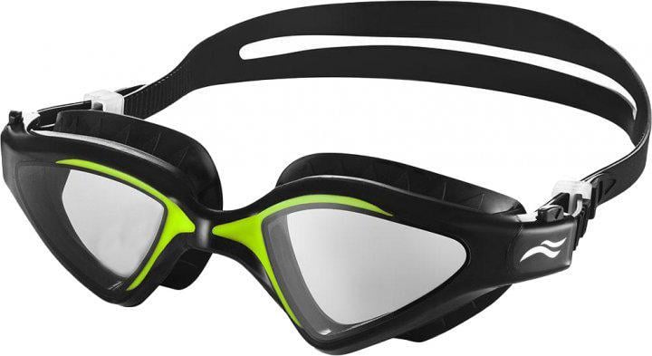 Очки для плавания Aqua Speed RAPTOR 5853 OSFM р. 49-38 Черный/Зеленый
