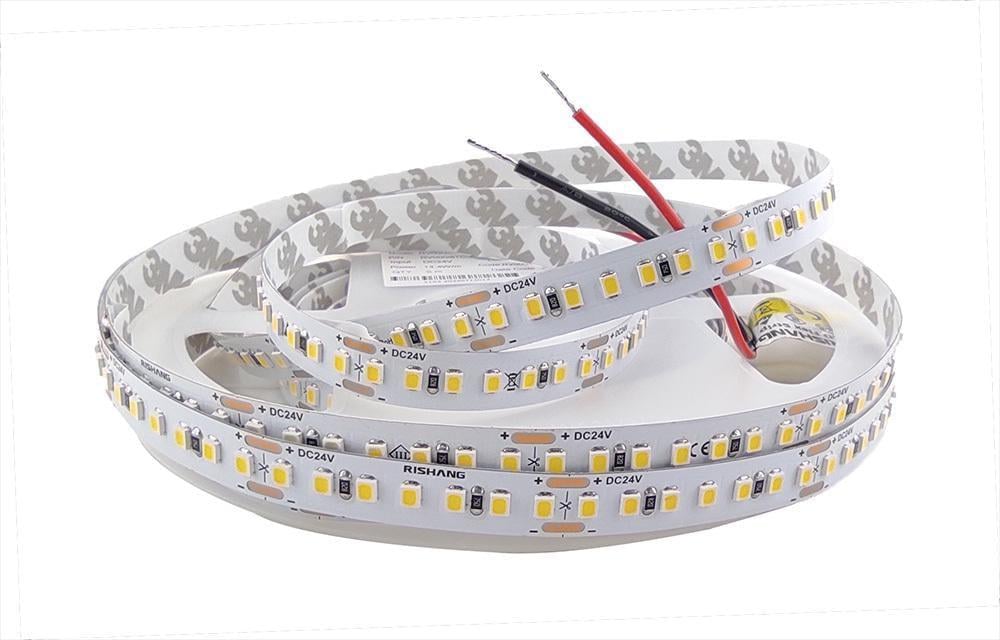 Светодиодная лента 2835-168-IP20-NW-10-24 RV00G8TC-A 5000К (16966)