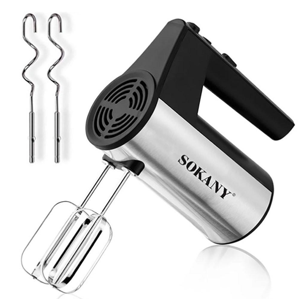 Миксер Sokany CX-6619 на 5 скоростей 300 Вт - фото 2 Миксер Sokany CX-6619 на 5 скоростей 300 Вт - фото 2