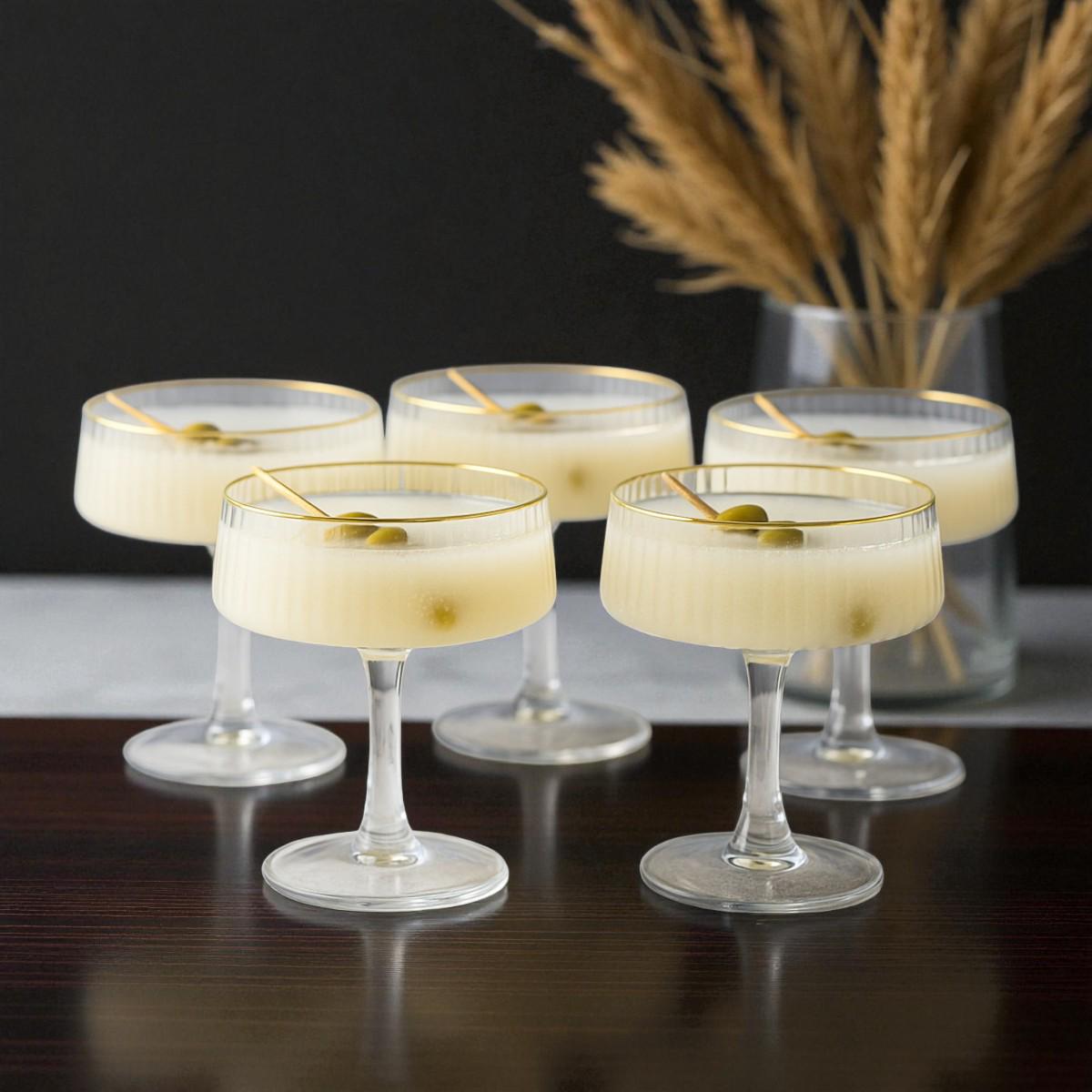 Набір келихів для мартіні A-PLUS 6 шт. 235 мл - фото 2