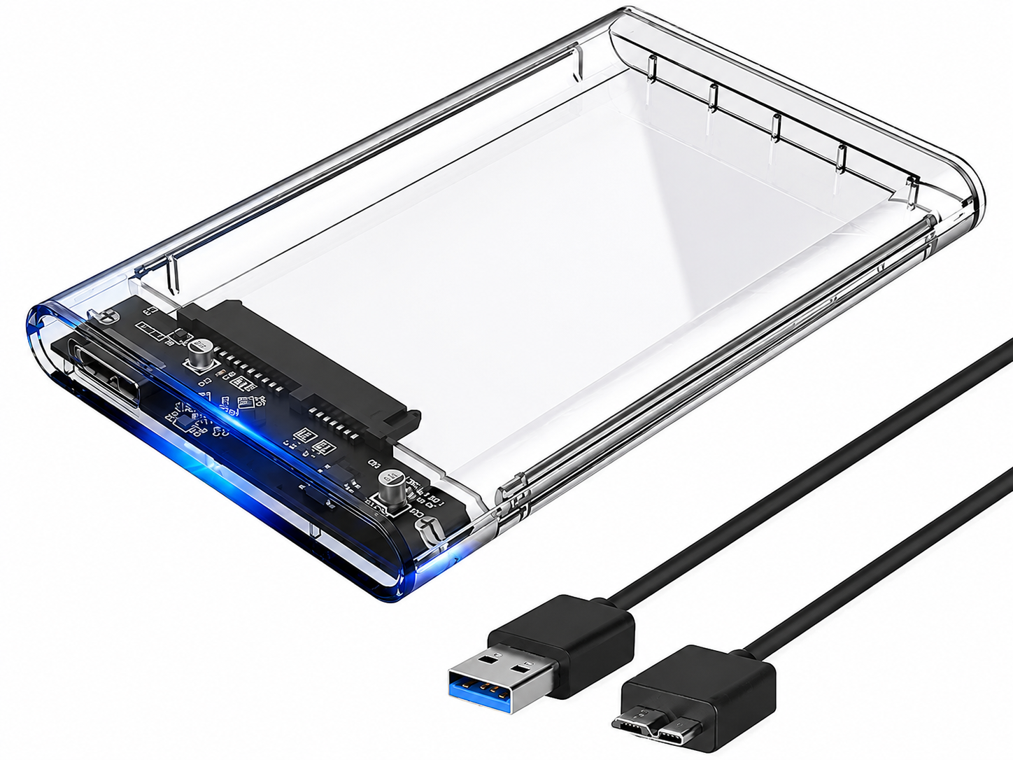 Кейс для жесткого диска HDD/SSD 2.5 формата USB 3.0 SATA