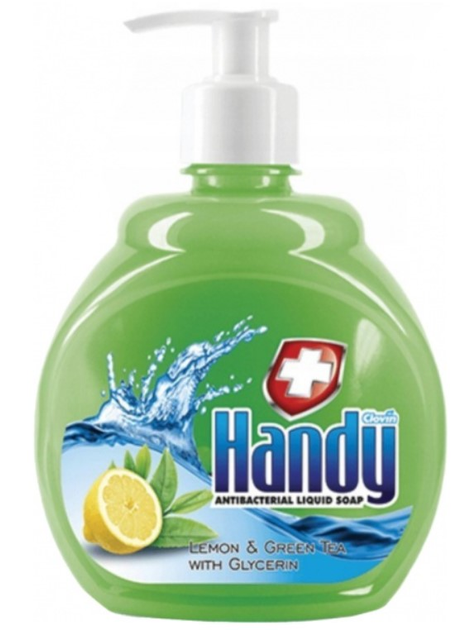 Мило рідке Handy Lemon&Green Tea with Glycerin антибактеріальне 500 мл