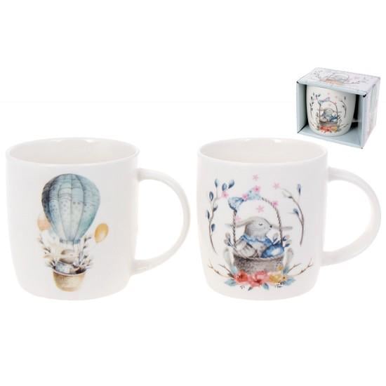 Чашка порцелянова BonaDi Зайчик 350мл (6900380434706) - фото 3