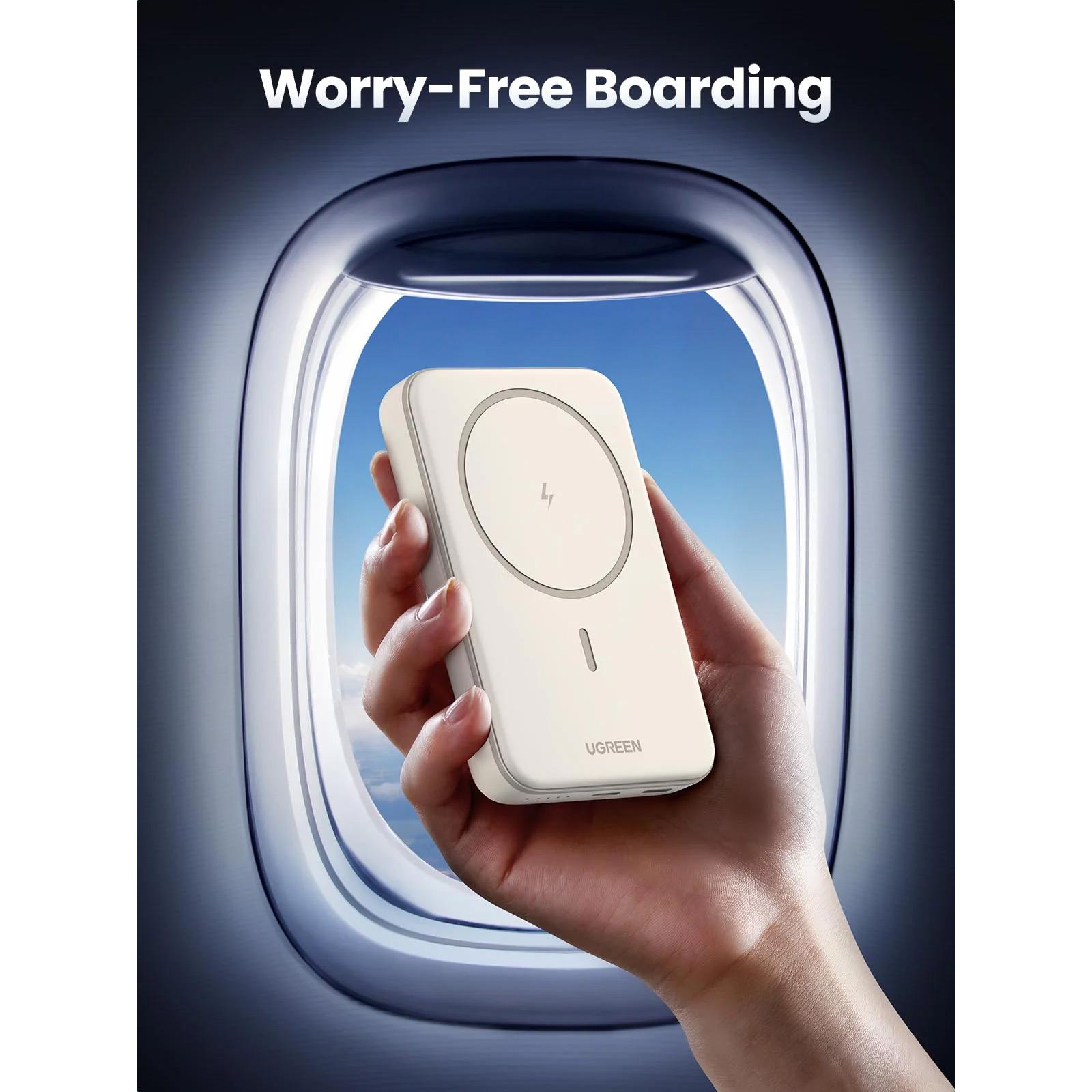 Внешний аккумулятор Ugreen PB561 10000 mAh 20W Beige (25208) - фото 4