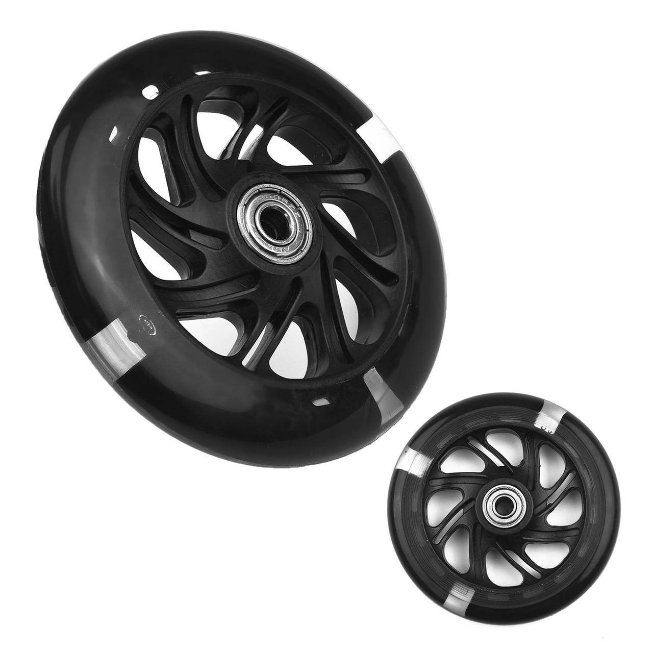 Колесо для самоката з підсвіткою 120-20 Чорний - фото 6