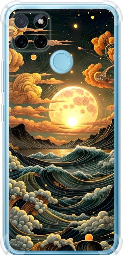Чехол на Realme C25Y Арт волны (6332sp-2553-42517) Чехол на Realme C25Y Арт волны (6332sp-2553-42517)