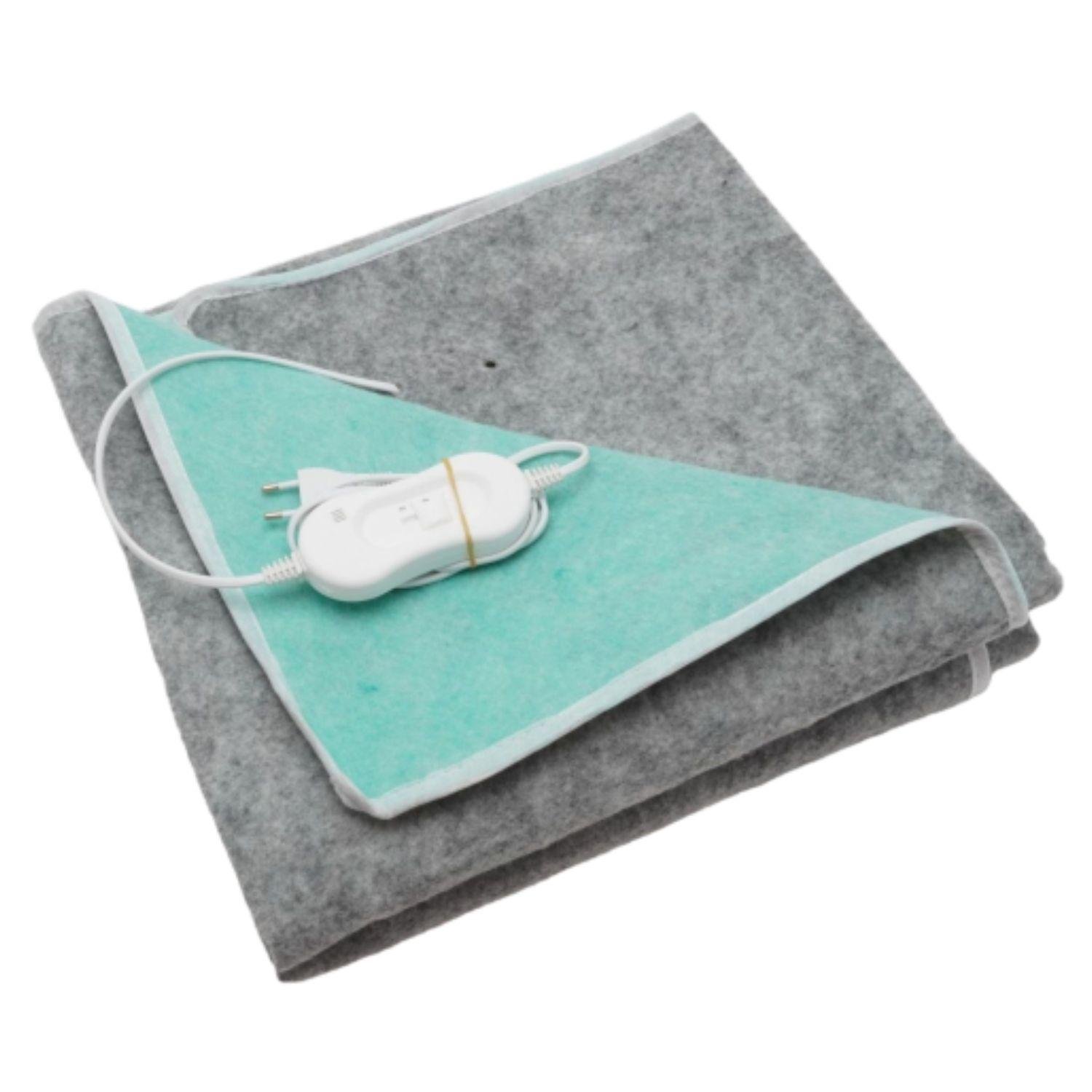 Электропростынь однотонная с функцией подогрева 120x160 см (2415)