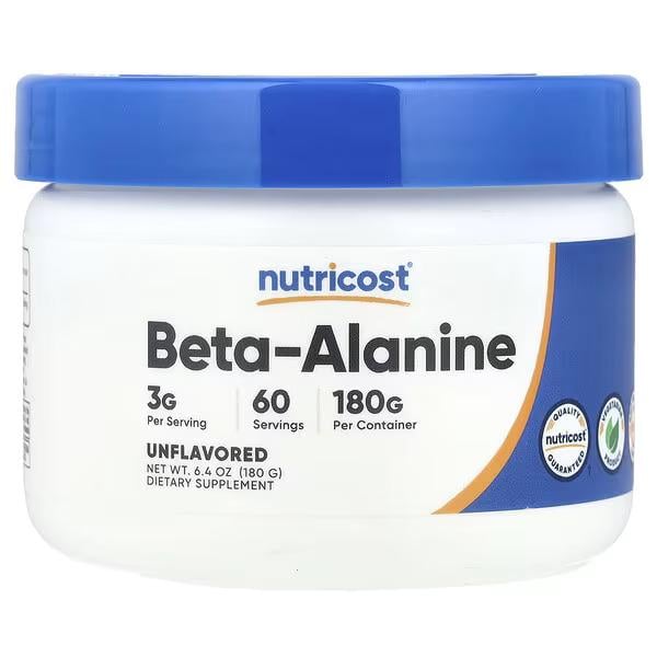 Бета-аланін Nutricost Beta-Alanine 180 г