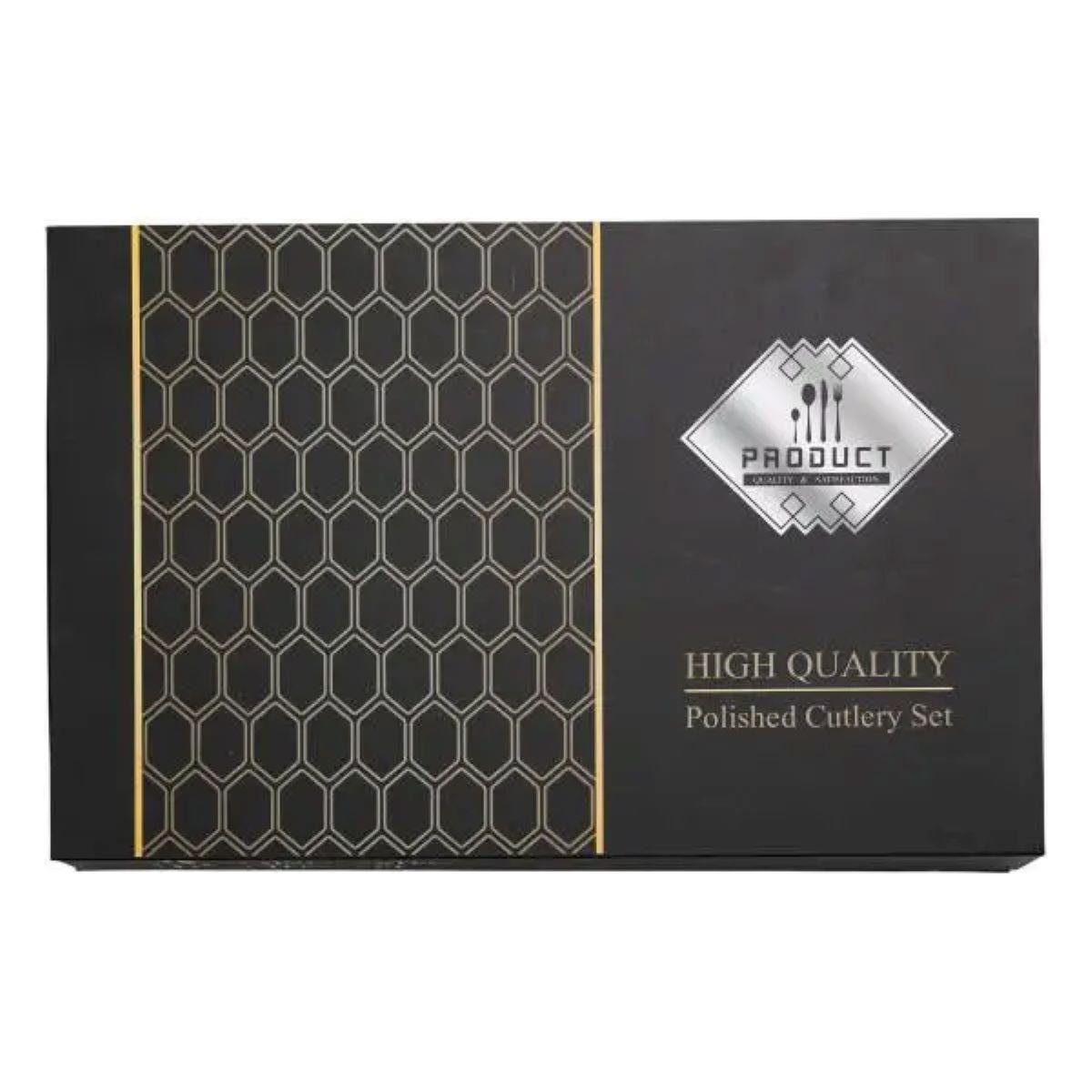 Набор столовых приборов на 6 персон 24 пр. Серебристый - фото 9 Набор столовых приборов на 6 персон 24 пр. Серебристый - фото 9