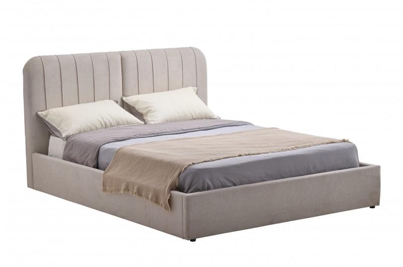 Ліжко Мікс Меблі Б'янка 1600х2000 мм Бежевий