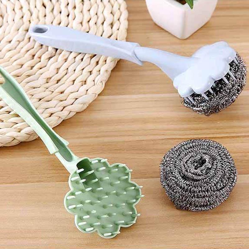 Щетка для мытья посуды 10777 20х6 см Серый (4569755) - фото 3 Щетка для мытья посуды 10777 20х6 см Серый (4569755) - фото 3