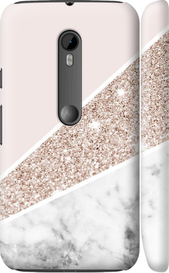 Чехол на Motorola Moto G3 Пастельный мрамор (4342m-318-42517)