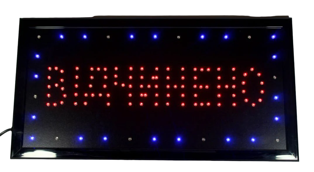 Вивіска "Відчинено" світлодіодна 48х25 см (a36d7974) Вивіска "Відчинено" світлодіодна 48х25 см (a36d7974)