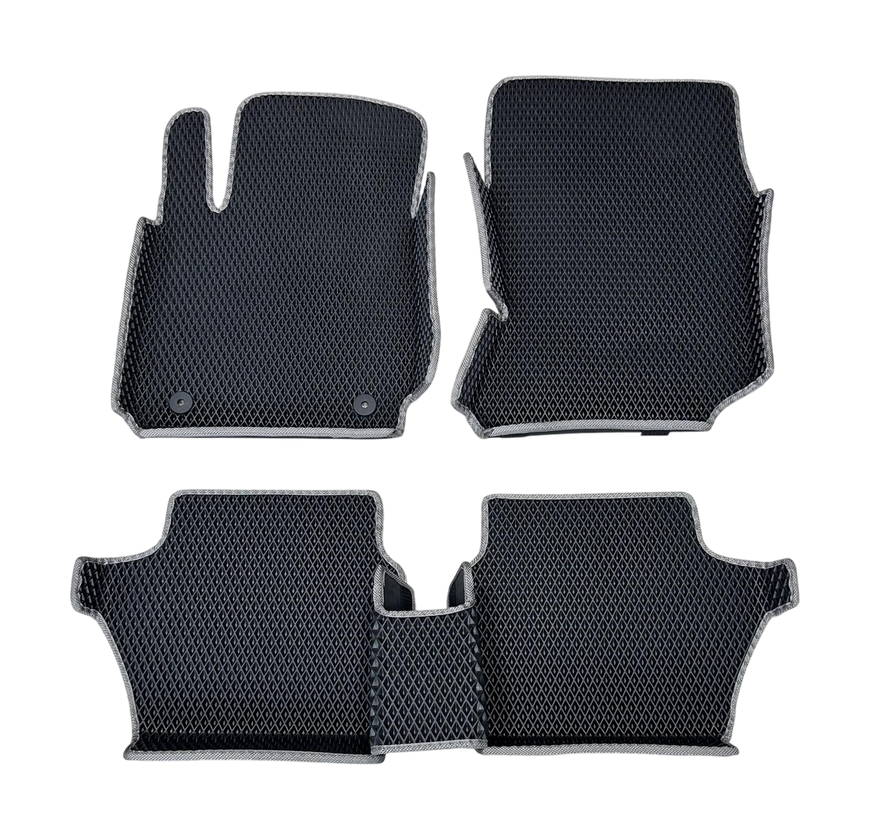 Коврики EVA с бортиками в салон для Ford Fiesta 2008-2017 гг. Черный (1984983603)