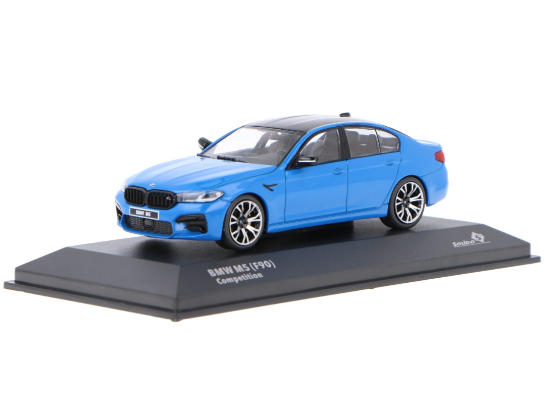 Модель автомобиля Solido 1:43 BMW M5 F90 Competition Voodoo Blue (S4312703)