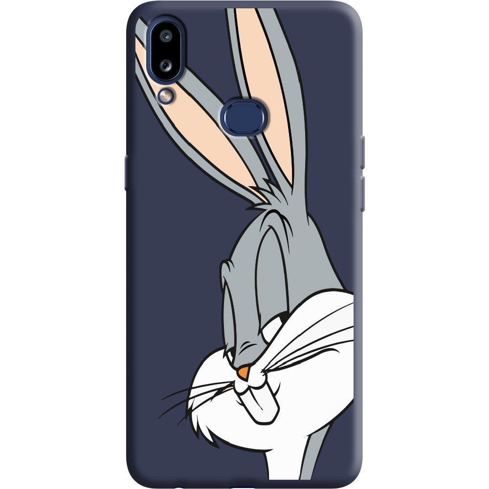 Чехол Boxface Samsung A107 Galaxy A10s Lucky Rabbit Синий силикон (37944-bk81-38657)