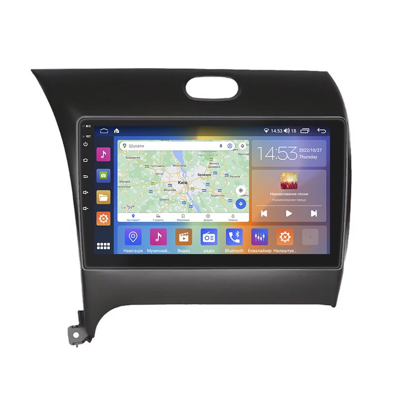 Автомагнитола штатная Lesko Prime для Kia Cerato III 2013-2016 г. CarPlay/4G/Wi-Fi/GPS 2/32 GB 9" (10499-51401)