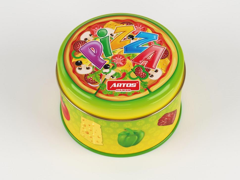 Настільна гра ARTOS GAMES Піца 1045 70 круглих карток (RLT7990)