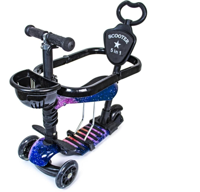 Самокат Scooter 5в1 с бортиком