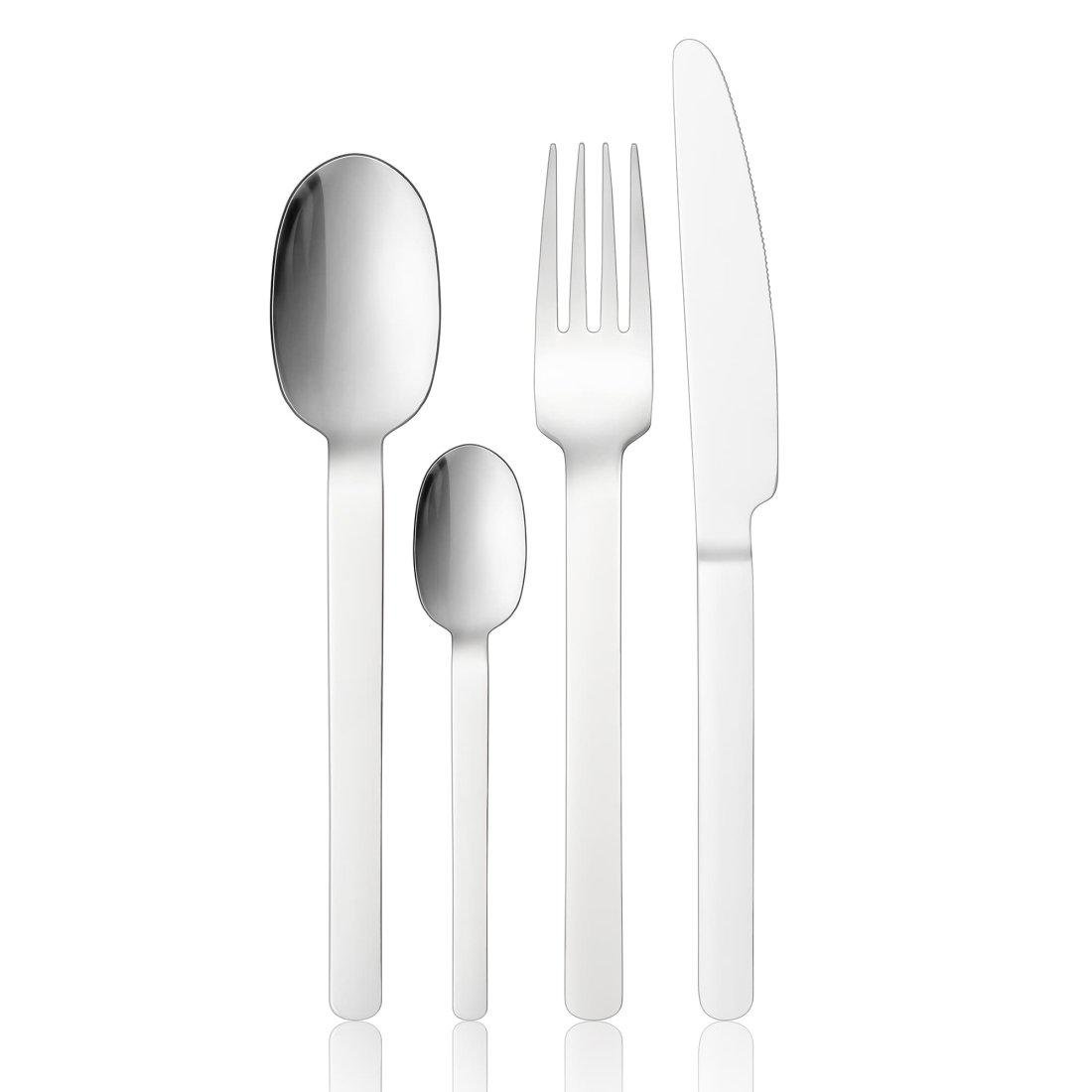 Набор столовых приборов DUKA PALERMO 24 шт. Серебристый (7281462)