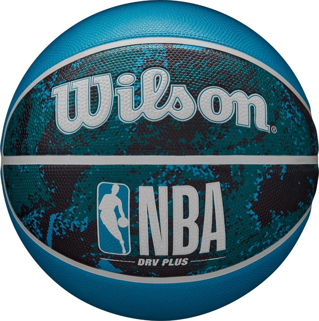 Баскетбольний м'яч Wilson NBA DRV PLUS VIBE р. 5 Блакитно-чорний (WZ3012602XB5) Баскетбольний м'яч Wilson NBA DRV PLUS VIBE р. 5 Блакитно-чорний (WZ3012602XB5)