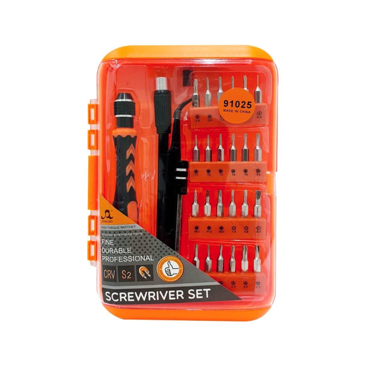 Набір викруток з тріскачкою Screwdriver set прецизійні 28в1 (23713061)