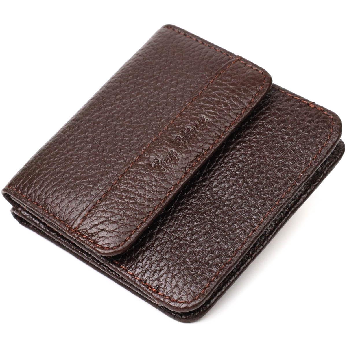 Портмоне Tony Bellucci Wallet 22039 из натуральной кожи Коричневый