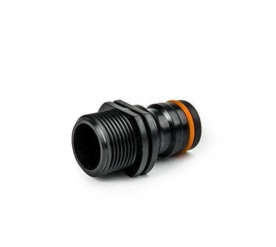 Адаптер Bradas с наружной резьбой 3/4" Power Jet Line Eco-PWB2186 с ярлыком Black (29485)