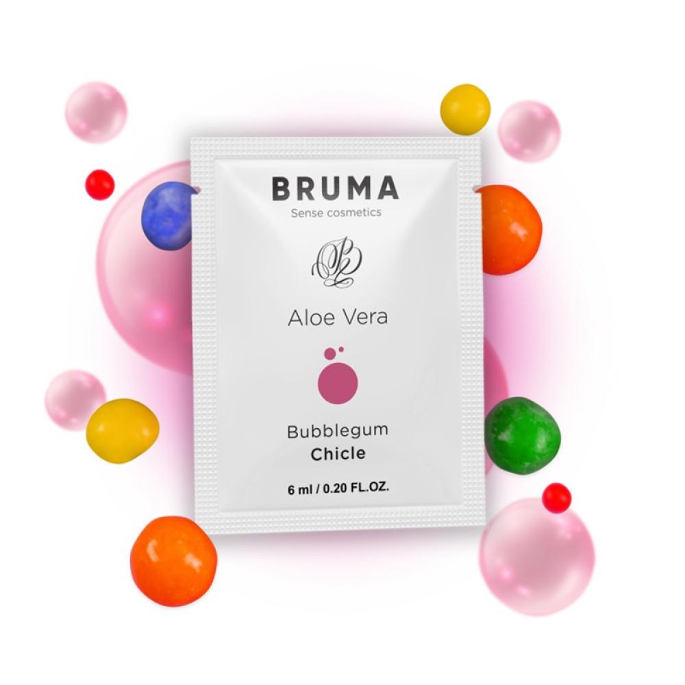 Лубрикант Bruma Aloe Vera Sliding Gel Bubblegum Flavor 6 мл (1000065550)