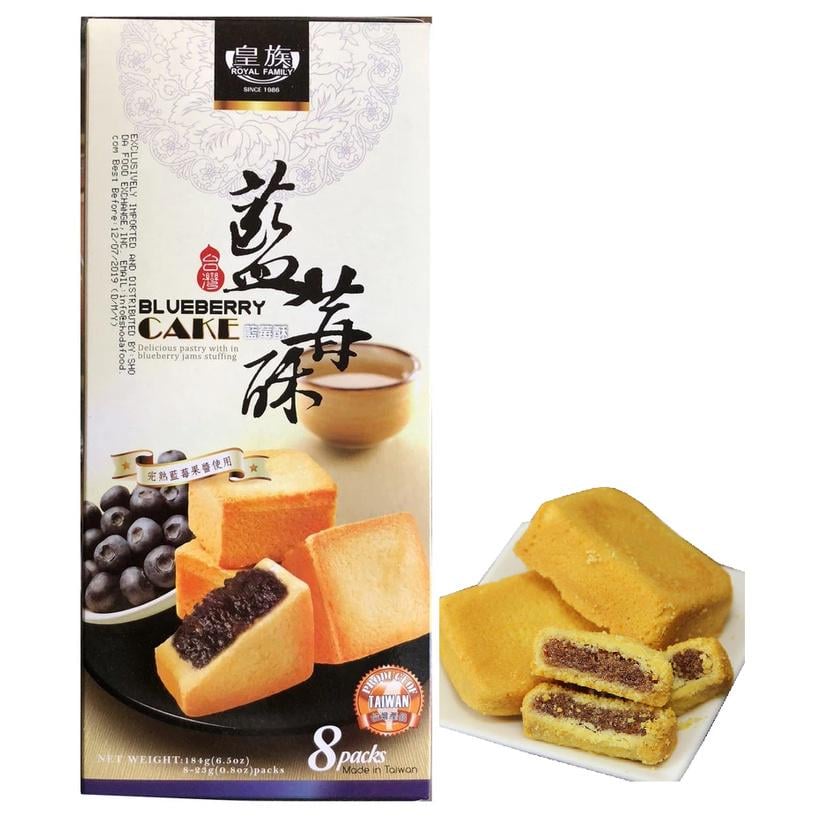 Тістечко японське Royal Family Blueberry Cake 184 г (20297816)