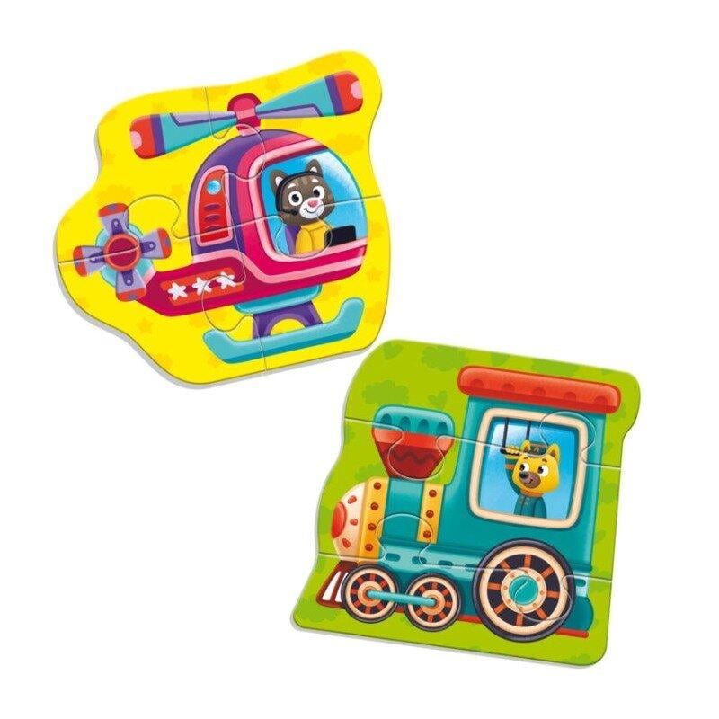 Гра розвиваюча Vladi Toys магнітні бейбі пазли Малюк зможе Транспорт (VT3208-29) - фото 2