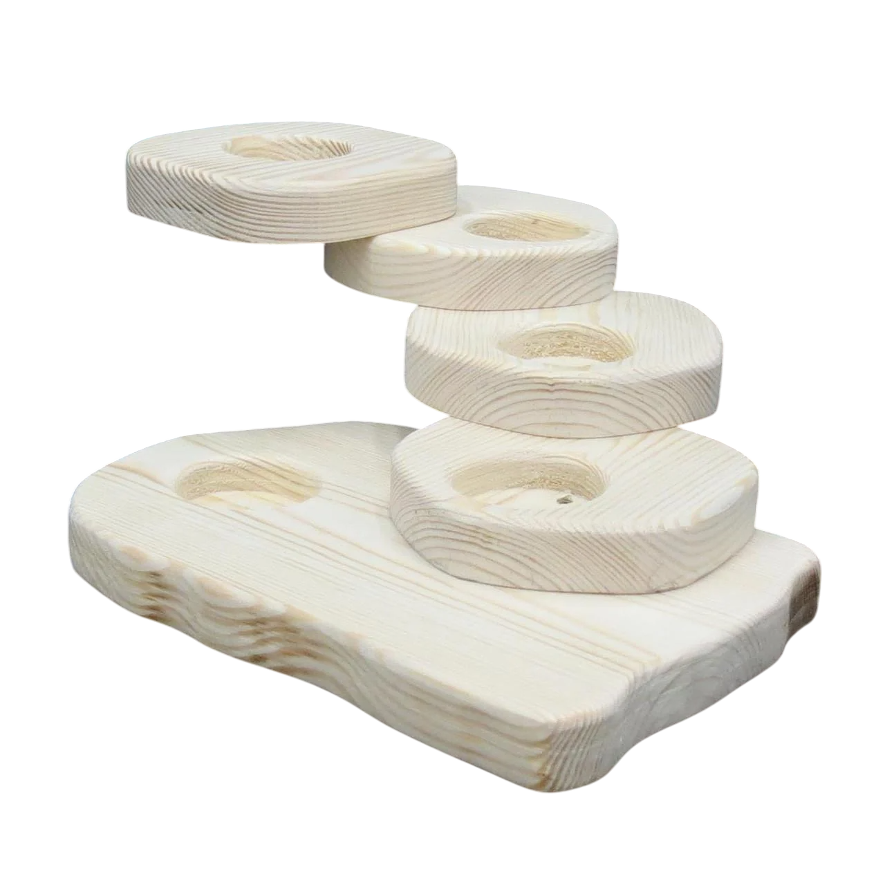 Подставка для рюмок из дерева Паскаль 4 Бланже (НБС-082001)